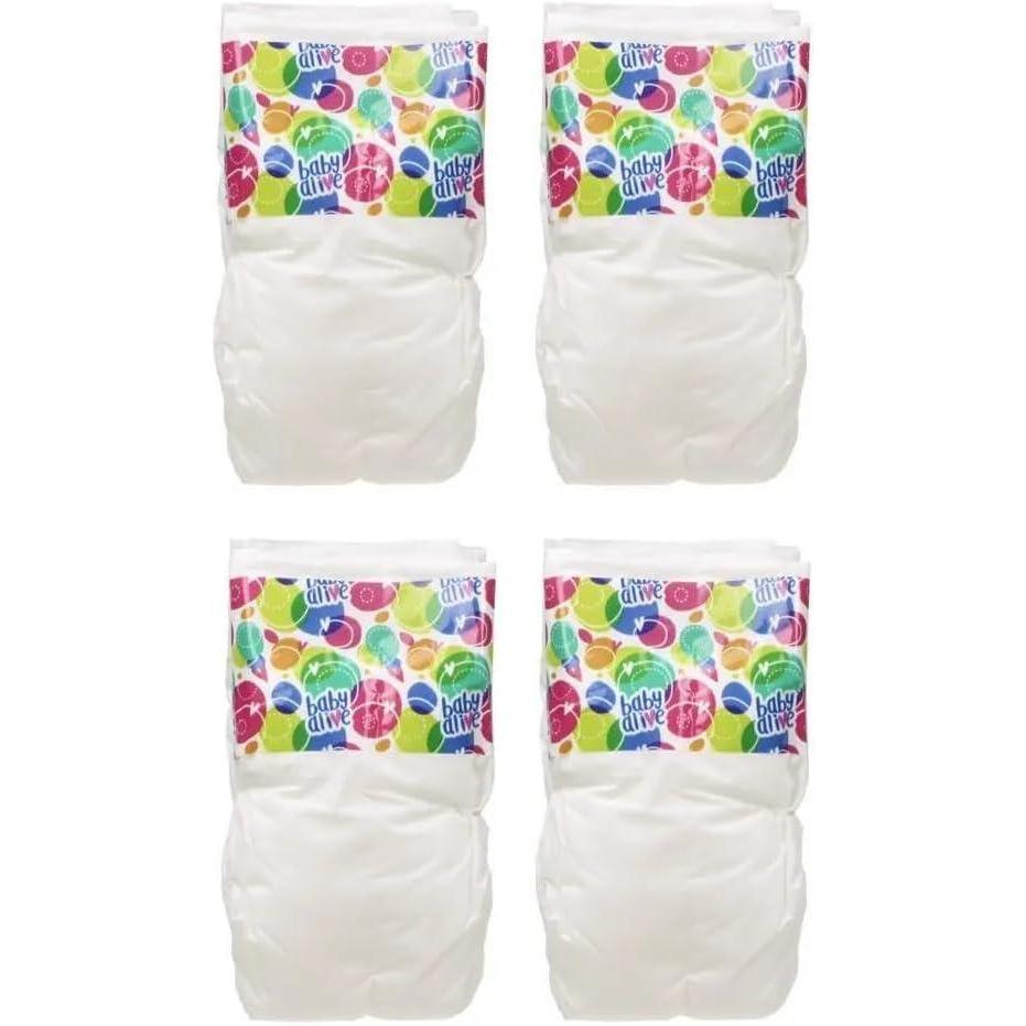 image:imageBaby Alive Doll Diaper Refill Includes 4 Diapers Toys Accessories for Kids Ages 3 Years Old and Up