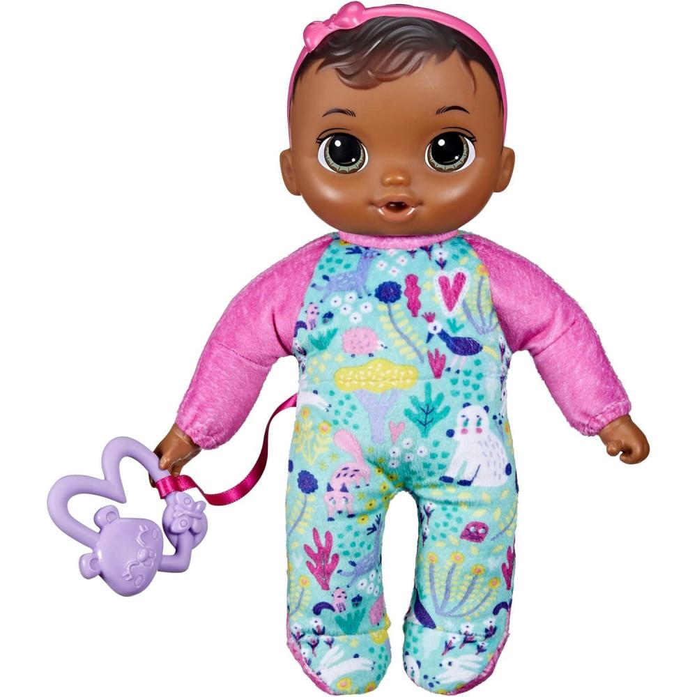 image:imageBaby Alive Soft n Cute Doll Brown Hair 11Inch Washable 18 Months and Up Teether AccessoryClosed Box